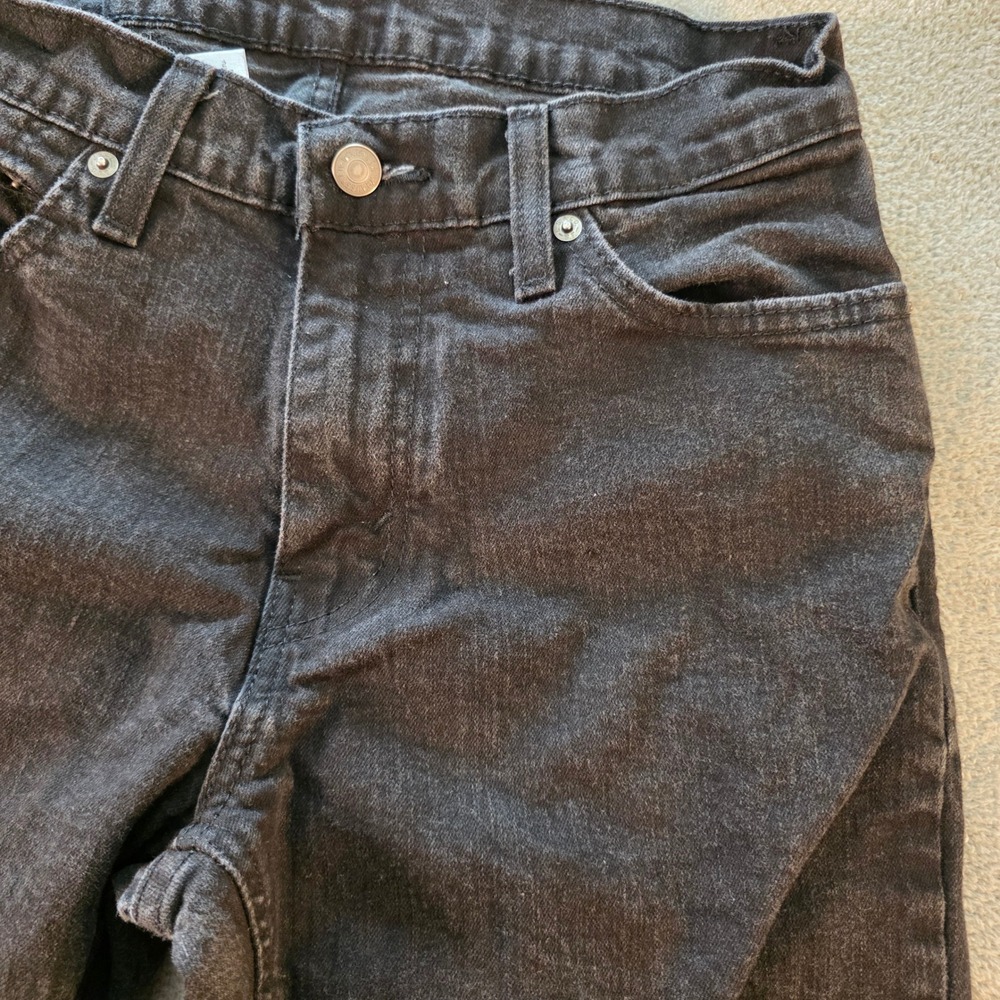 Levis 541 Athletic Taper Jeans Mens W30 L32 Washed Black Denim 18181-0422